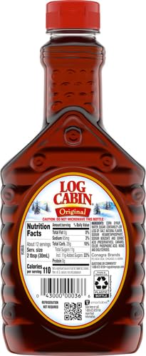 Log Cabin Original Pancake Syrup, 12 Fl oz - Thumbnail 3