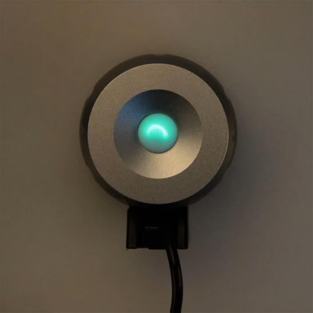 Faro Anteriore per Bicicletta da Campeggio, per Ciclismo all'aperto, Impermeabile, a LED, Torcia Frontale per Bicicletta.