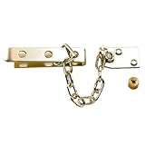 Acabado: Brass Yale Locks P1040PB - Cadena de Seguridad para Puerta (Acabado en latón)