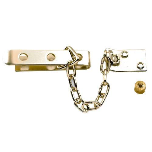 Yale Locks P1040PB - Cadena de Seguridad para Puerta (Acabado en latón)