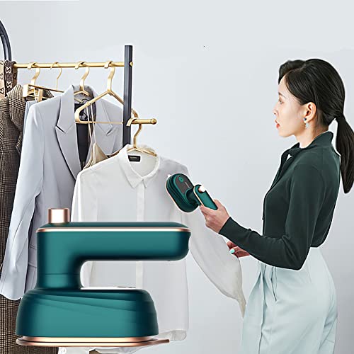 Mini Garment Steamer Portable Steam Iron For Clothes Drying Machine Steam Cleaner For Home Electric Iron Clothes (Green)