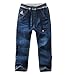LAUSONS Pantaloni Jeans Bambini, Jeans Ragazzo Stretch Slim con Elastico in Vita, Blu 4, Talla 160