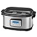 ProfiCook Sous Vide Olla cocción Lenta y Cocina al vacío para cocinar a Bajas temperaturas, 8,5 l, 520 W, 8.5 litros, Acero Inoxidable, Gris/Negro