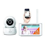 Moniteur de bébé vidéo à écran tactile extra large de 5