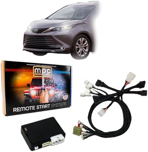 Amazon.com: MPC Remote Starter Compatible with 2021-2025 Toyota Sienna ...