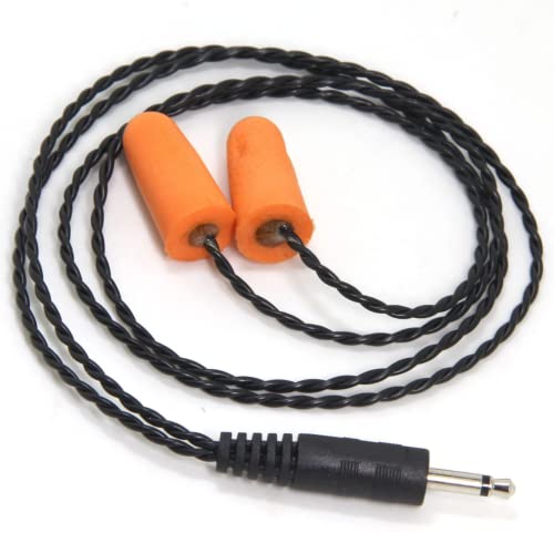Écouteurs de radios de course mono réduction bruit oreillette mousse intercom 0.3cm