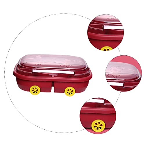 DOITOOL 1Pc Prato De Frutas Para Carro Desenhos Animados Caixa De Presente De Doces Bandeja De Fruta