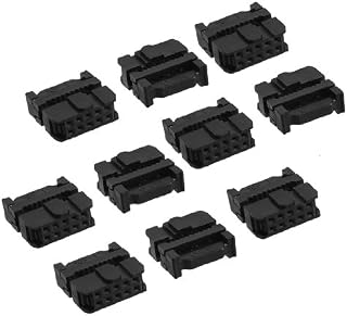 Sourcingmap 10 Pcs 10 Position Female IDC Socket Flat Ribbon Cable Connectors FC-10P