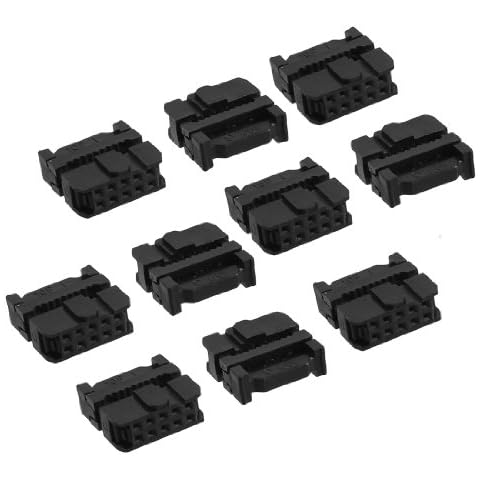 10 Pcs IDC Socket Connector FC-10P Cover