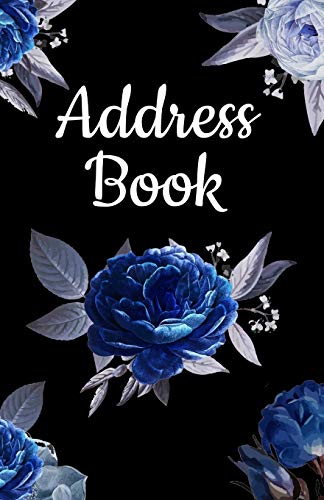 Address Book: Pretty Floral Design, Address Organizer. Tabbed in Alphabetical Order, Perfect for Keeping Track of Addresses, Email, Mobile, Work & ... Social Media & Birthdays (Vintage Collection)