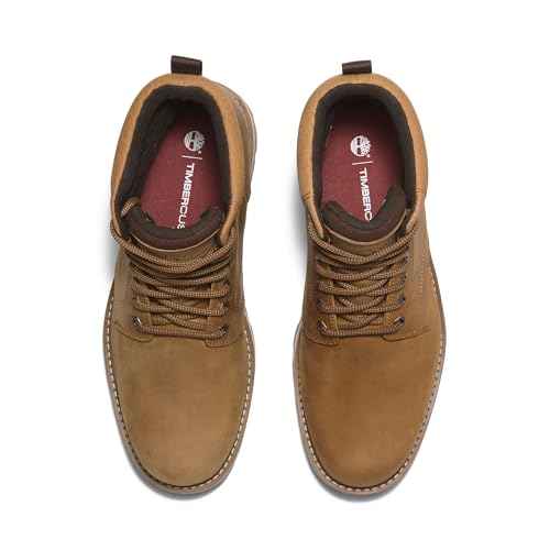 Timberland Timberland Men's Britton Road Mid Lace Up Waterproof Boot, Wheat Full Grain, 10.5 Medium