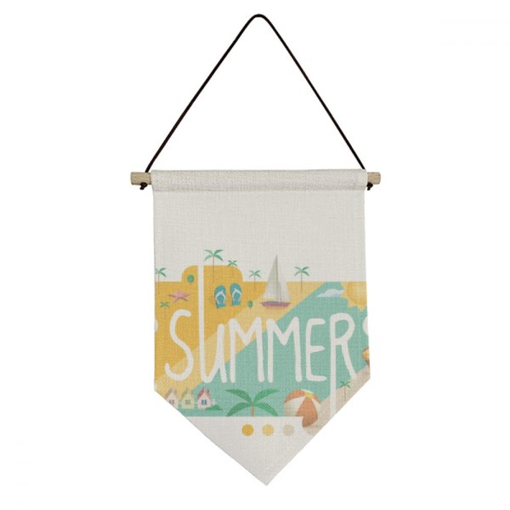 Drapeau en toile d'été pour terrasses et barbecues conviviaux