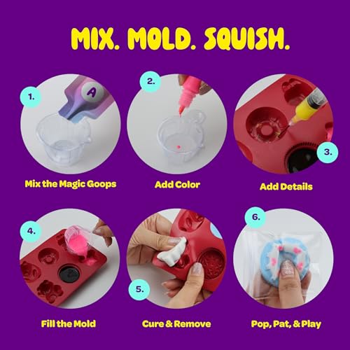 Image of Taba Squishy Making Kit for Kids - Gifts for Girls - Kids Crafts - 6 7 8 9 10 11 12 Year Old Girl Birthday Gift - Squishies Craft Kits - Arts and Crafts for Kid for 8-12 - Toys for Girls