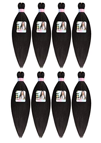 Braiding Hair Extensions Crochet Braids Clip In Hair Extensions Ombre Braiding Hair Black Hair Extensions Crochet Braids Hair For Black Women (Brown)