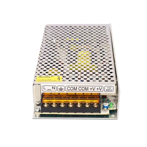 Image of Electronic Spices 24V 5A 120W SMPS Power Supply | Metal Case AC to DC Adapter | Ideal for DIY Projects, Home & Commercial Lighting