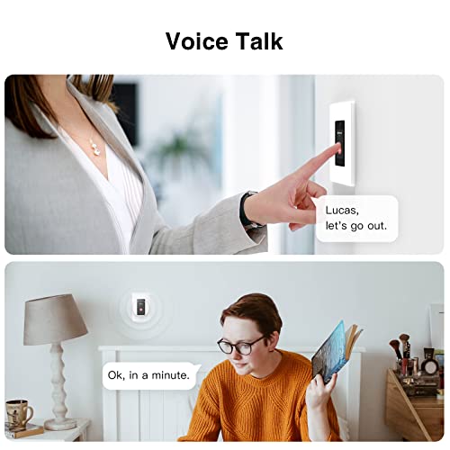 Orvibo Smart Touchscreen Dimmer Switch, 2.4Ghz Wifi Dimmer Switch With Home Talk, Works With Amazon Alexa And Google Home, Single Pole And Neutral Wire Required #TOP3