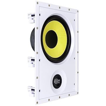 Caixa Acústica de Embutir Angulada Jbl Ci8r Plus com Tela Magnética Cone de Kevlar 8" Unidade