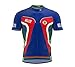ScudoPro Belize Full Zipper Bike Short Sleeve Cycling Jersey for Women - Size M Multicolored