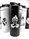 JAW REX Protein Steel Shaker | (750ml) (Black Vegeta)