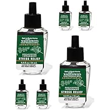 Bath & Body Works Eucalyptus Spearmint 6-Pack Wallflowers Sampler, 0.8 fl oz / 24 mL Each