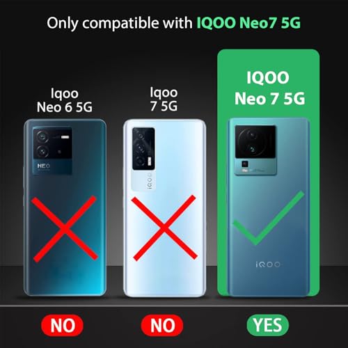 Image of LIRAMARK Silicone Soft Back Cover Case for iQOO Neo 7 | iQOO Neo 7 Pro 5G (Green)