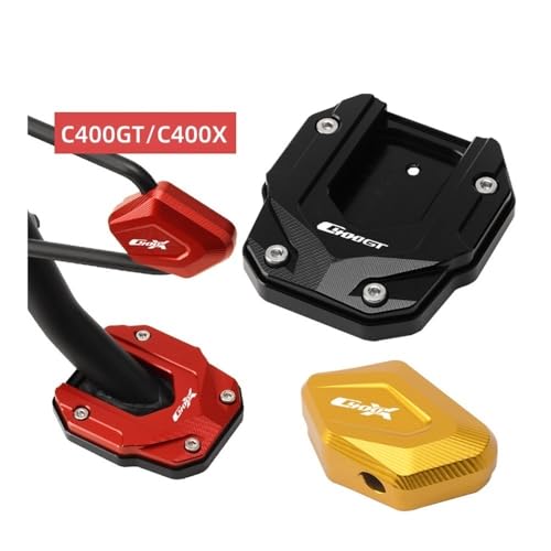Plaque support béquille moto élargie pour C400GT et C400X