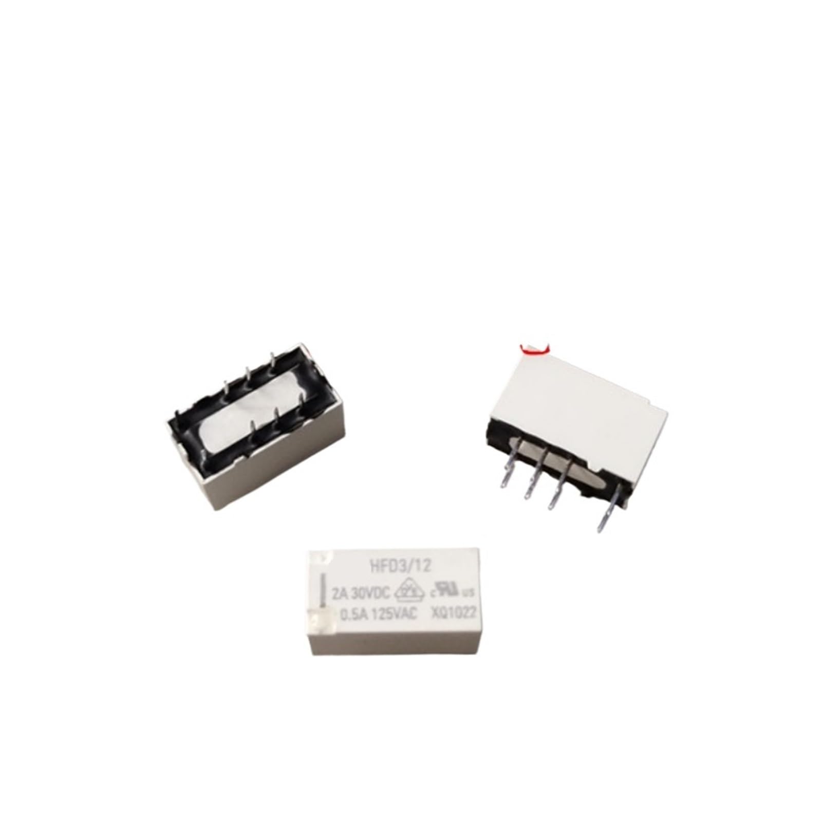 YLQUXEUV 1pcs/lot relay:HFD3/12 12V signal relay Monostable state 2 sets of conversions 8pins 2A