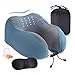 Produktbild Lantimo Reisekissen Reise Nackenkissen Nackenhörnchen, Schlafen Memory Foam Reisen U Geformte Hals Kissen, Orthopädisches Ergonomisches Nackenstützkissen für Büro und Haus, Reisen im Auto Flugzeug Zug