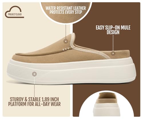 Image of Project Cloud Platform Loafers for Women - Womens Clogs & Mules Sneakers