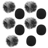 accessoires micro ondes panasonic Bonnette Micro Anti-Vent: Lot de 10 bonnettes pour micro casque et cravate, conçues pour réduire bruit et souffle, offrant une protection fiable et discrète. Idéal pour enregistrement, podcast, streaming, conférence ou utilisation mobile, elles combinent praticité et confort