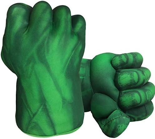 Superhero Gloves for Kids Superhero Toy Superhero Hands Kids Soft Plush Superhero Fists Cosplay for Boy Christmas Halloween Birthday Gift