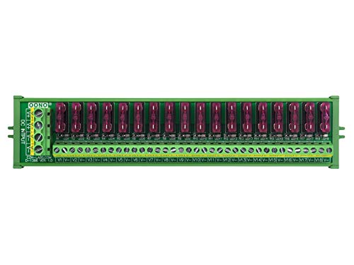 Module de distribution de fusibles CC avec 18 positions de haute précision à vis