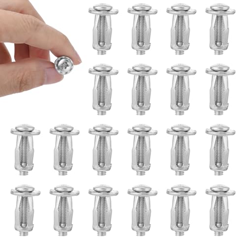 20-Pack M4 Hollow Door Anchors and Screws