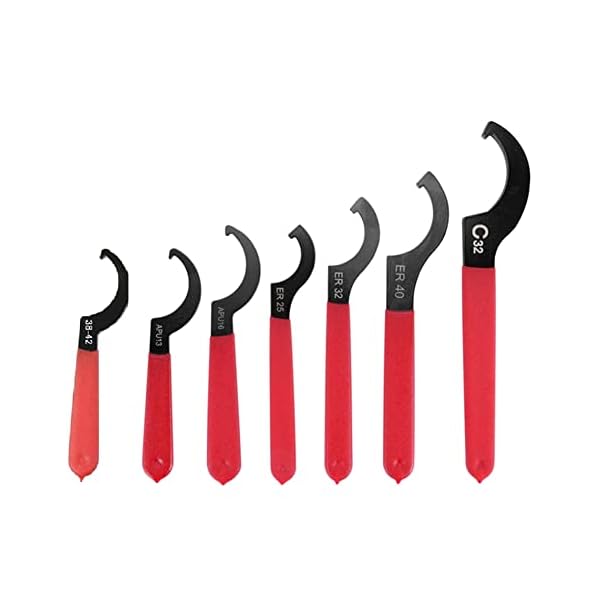 Dariokki 7-Teiliges Rutschfestes Schraubenschl¨¹ssel-Set, Verstellbare Schraubenschl¨¹ssel-Sets, Professionelles Universal-Schraubenschl¨¹ssel-Werkzeug mit Gummigriff