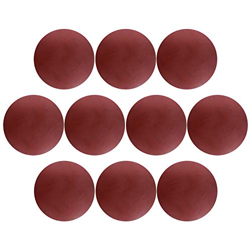 Utoolmart ディスクペーパー サンダー サンディングディスク サンドペーパー 粒度600# 外径180mm 10個入り マジックテープ式 電動サンダー用 サンディングパット 木工用 サンディング 研磨 サンダー用紙やすり 工木工生地研磨用