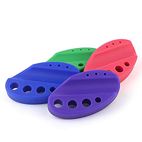Pinkiou Tattoo Pen Eyebrow Tattoo Machine Holder Silicone Tattoo Pigment Ink Cotton Swabs Cup Holders Permanent Makeup Tattoo Supplies (Red) - Thumbnail 6