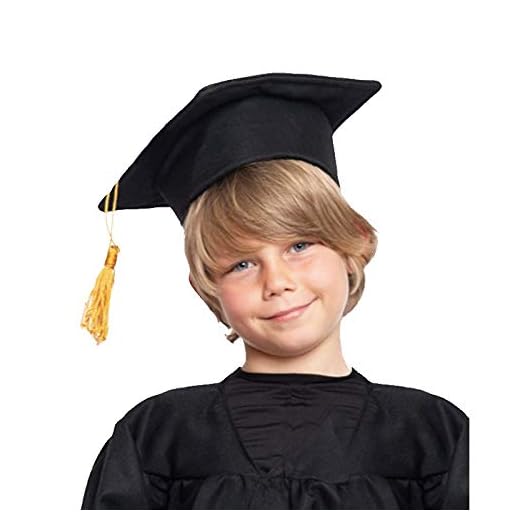 Gorro Graduado Birrete Infantil - Disfraces Graduación