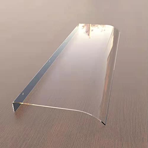 Auvent de porte transparent haut de gamme avec couverture extérieure imperméable robuste - 3