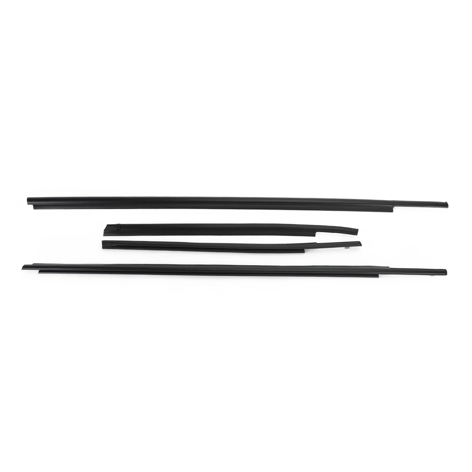 Yplvwsoyq One Color Car Window Seal Strip Compatible With Toyota For Tundra Double Cab 2007-2020 Car Outside Window Weatherstrip Seal Belt Moulding 68210-0C020 68163-0C010