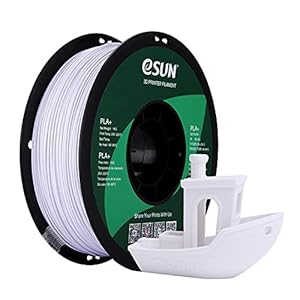 eSUN PLA+ Filament 1.75mm, 3D Printer Filament PLA Plus, Dimensional Accuracy +/- 0.03mm, 1KG Spool (2.2 LBS) 3D…