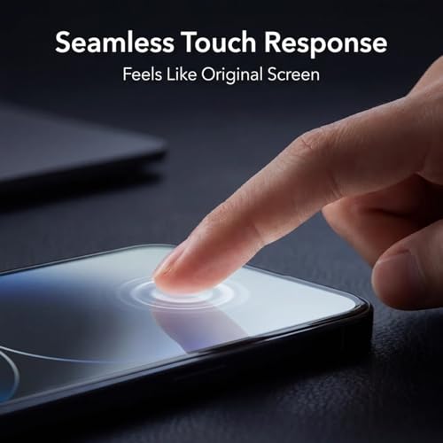 Image of UNBREAKcable iPhone 17 /17 Pro / 16 Pro Tempered Glass Screen Protector Guard (2 Pack) | 9H Hardness | Anti-scratch and Bubble free | Crystal Clear | Case Friendly | Easy Install Kit
