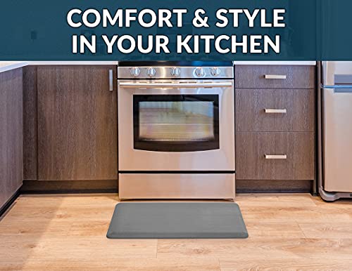 Comfilife Anti Fatigue Floor Mat – 3/4 Inch Thick Perfect Kitchen Mat, Standing Desk Mat – Comfort At Home, Office, Garage – Durable – Stain Resistant – Non-Slip Bottom (20" X 39", Charcoal) #TOP5