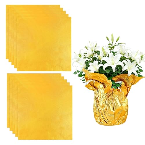 Fundas florales para macetas de aluminio para decorar tu nuevo hogar 7