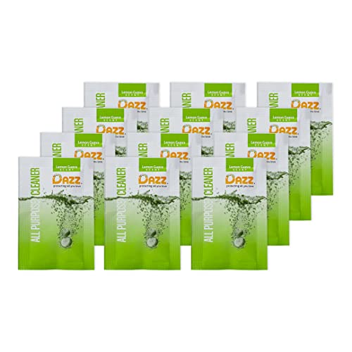 DAZZ All Purpose Cleaner Refill Pack (Makes 12 Bottles) All Natural Multisurface Household Cleaner Spray - Eco Friendly, Non Toxic - Safe for Kids & Pets DAZZ All Purpose Cleaner Refill Pack (Makes 12 Bottles) All Natural Multisurface Household Cleaner Spray - Eco Friendly, Non Toxic - Safe for Kids & Pets