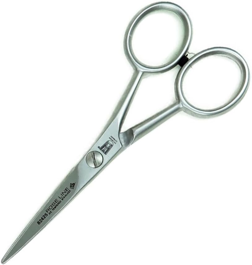 Roseline Paw and Nose Scissors 4.25 Inch - Small and Precise Blades for Delicate Areas | Ergonomic Handle Design | Ideal for Dogs, Cats, and Small Animals