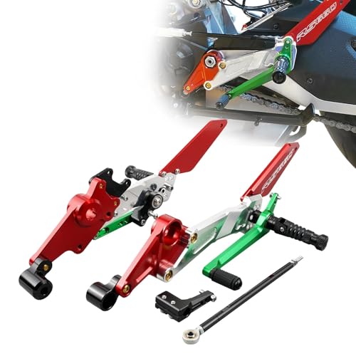 Repose-Pieds Moto pour Aprilia Tuono 660 RS660 2021-2023 Pédale Aluminium CNC