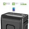 Aurora AU830MA High-Security 8-Sheet Micro-Cut Paper and Credit Card Shredder/ 20 Minutes/Security Level P-5