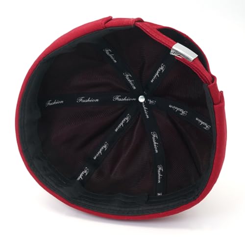 Image of Dome Brimless Hats for Women Men Beanie Docker Cap Sailor Skull Cap