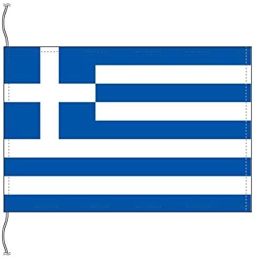 Amazon Tospa ギリシャ 国旗 卓上旗 16 24ｃｍ 高級テトロン製 日本製 地図 国旗 おもちゃ