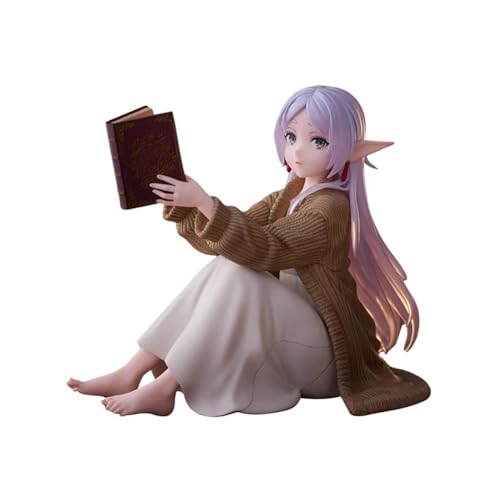JXGZHNYL Frieren - Statue Beyond Journey's End - Décoration de Bureau - Décoration de gâteau (FrierenA)